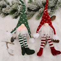 Thumbnail for Light-Up Long Leg Christmas Gnomes - 15.7