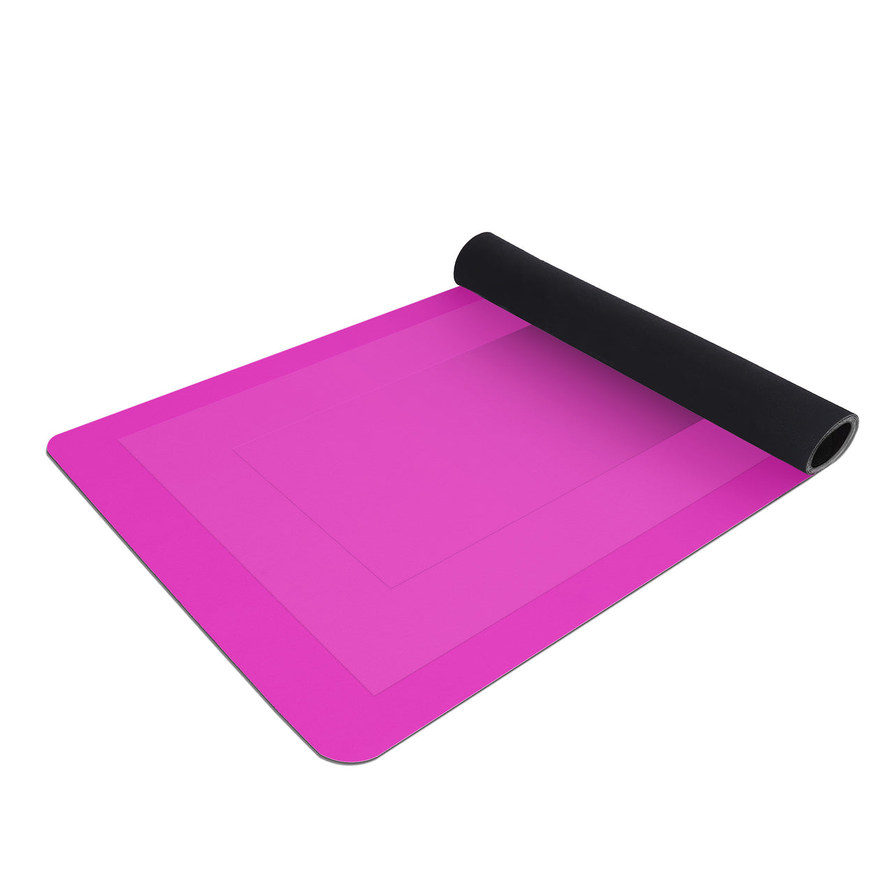 OOTO - Yoga Mat - Neon pink fade to black -