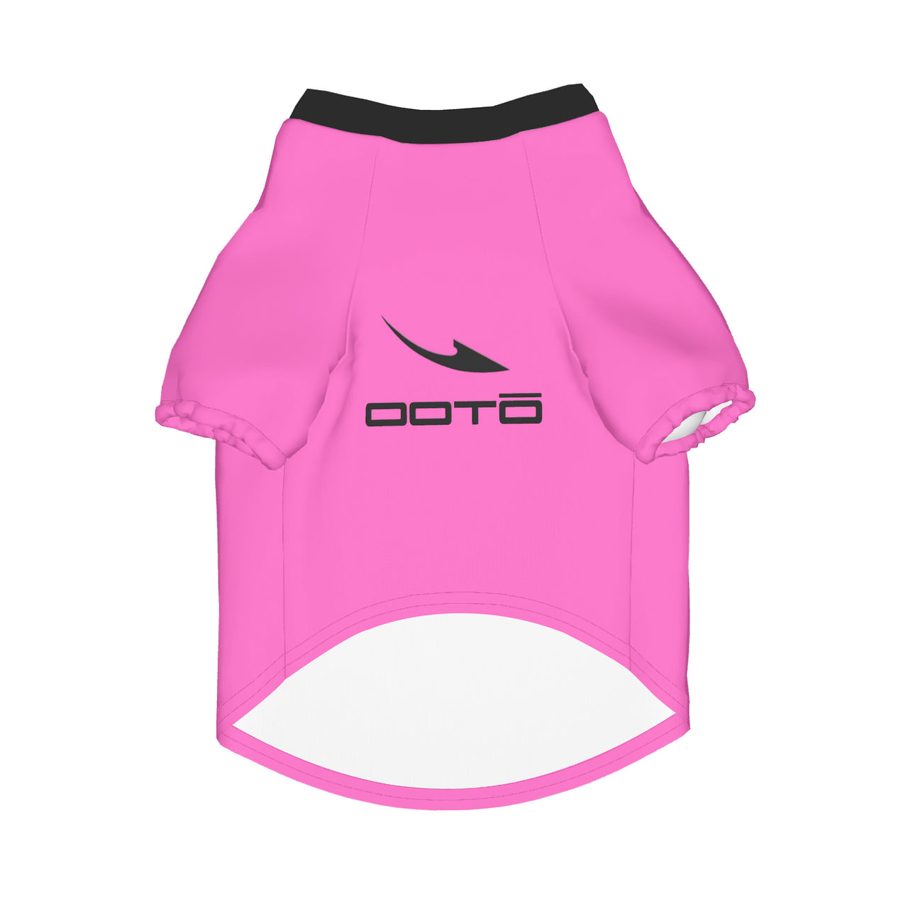 OOTO - DASH EN BLACK ON PINK - HC_C21 Small Pet Pullover Sweater Pet Clothing - 6 SIZES -