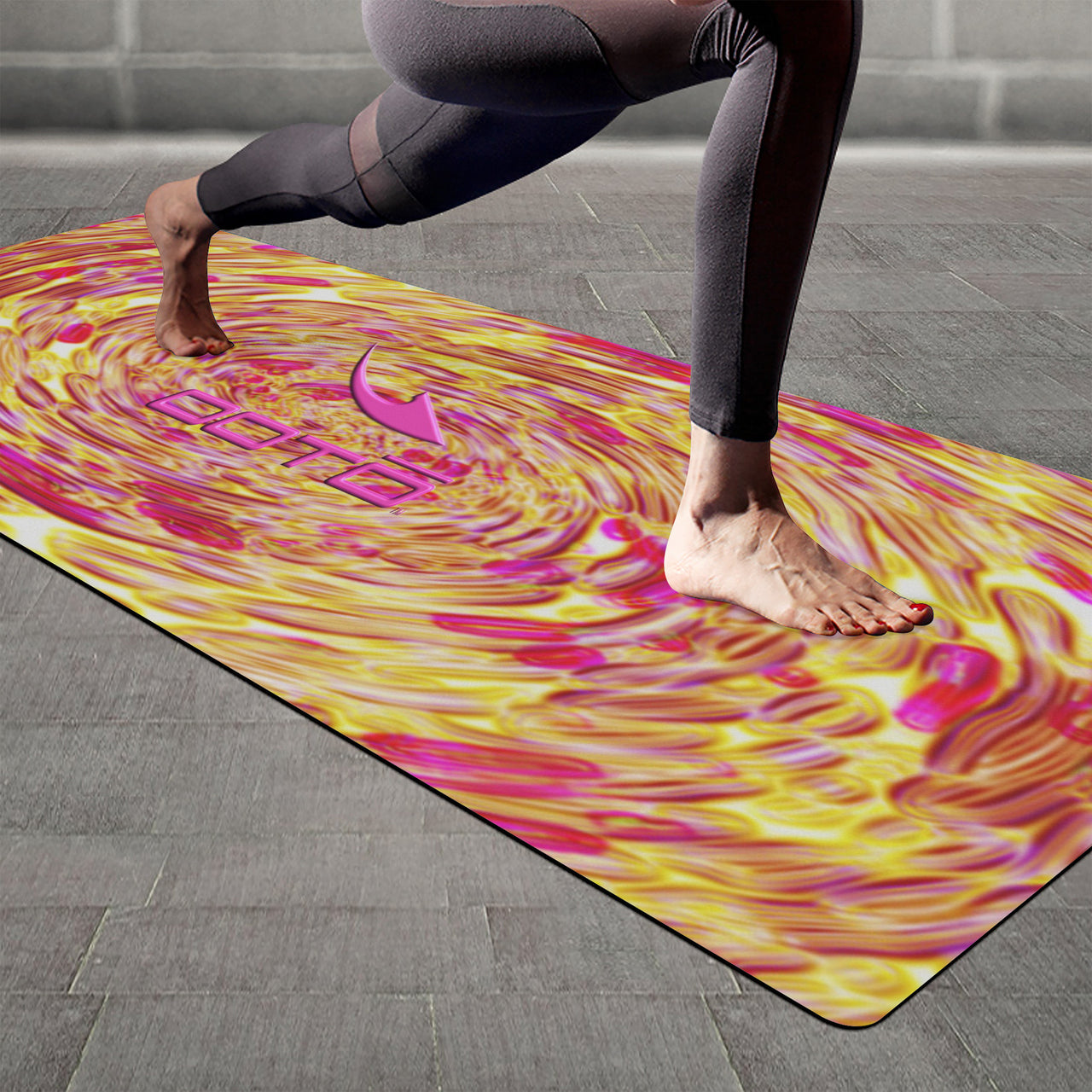 OOTO - Yoga Mat - Candied swirl b -