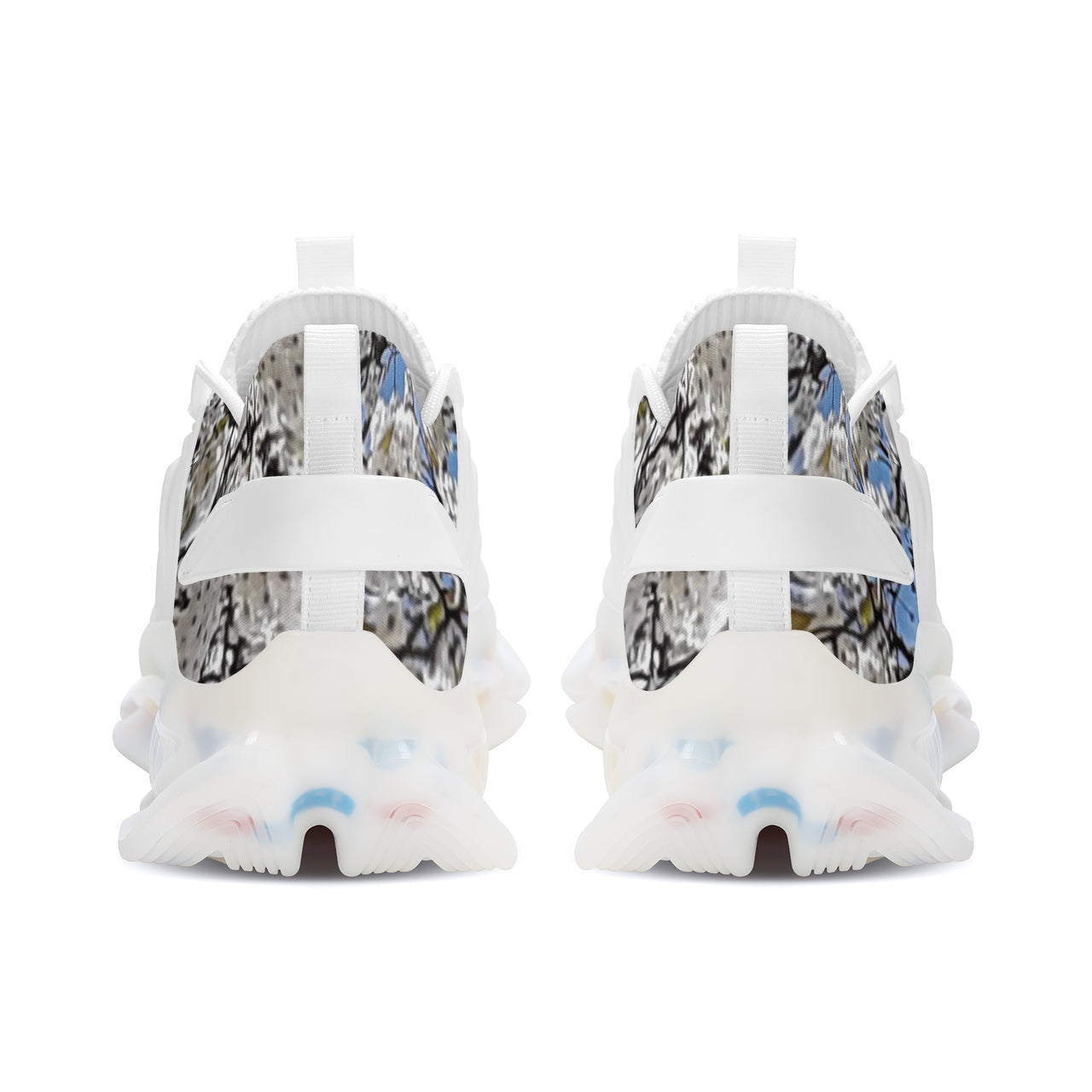 OOTO - BLOSSOMS - SF_S35 Air Max React Sneakers - White soles - 1 COLOR -