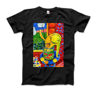 Thumbnail for Henri Matisse the Cat With Red Fishes 1914 Artwork T-Shirt - 6 COLORS -