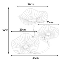 Thumbnail for Iron Fruit Basket Stand - 3 Tier Fruit Trays - Cake Trays - Dessert / Snacks Trays - Vegetables - Snacks Storage Tray Stand - [28 DAY DELIVERY] - 11 COLORS/SHAPES/DESIGNS - CHECK 'EM OUT! -