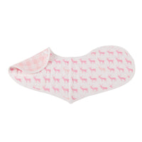 Thumbnail for Newcastle - Pop of Pink Cotton Heart Bibs 2pk -