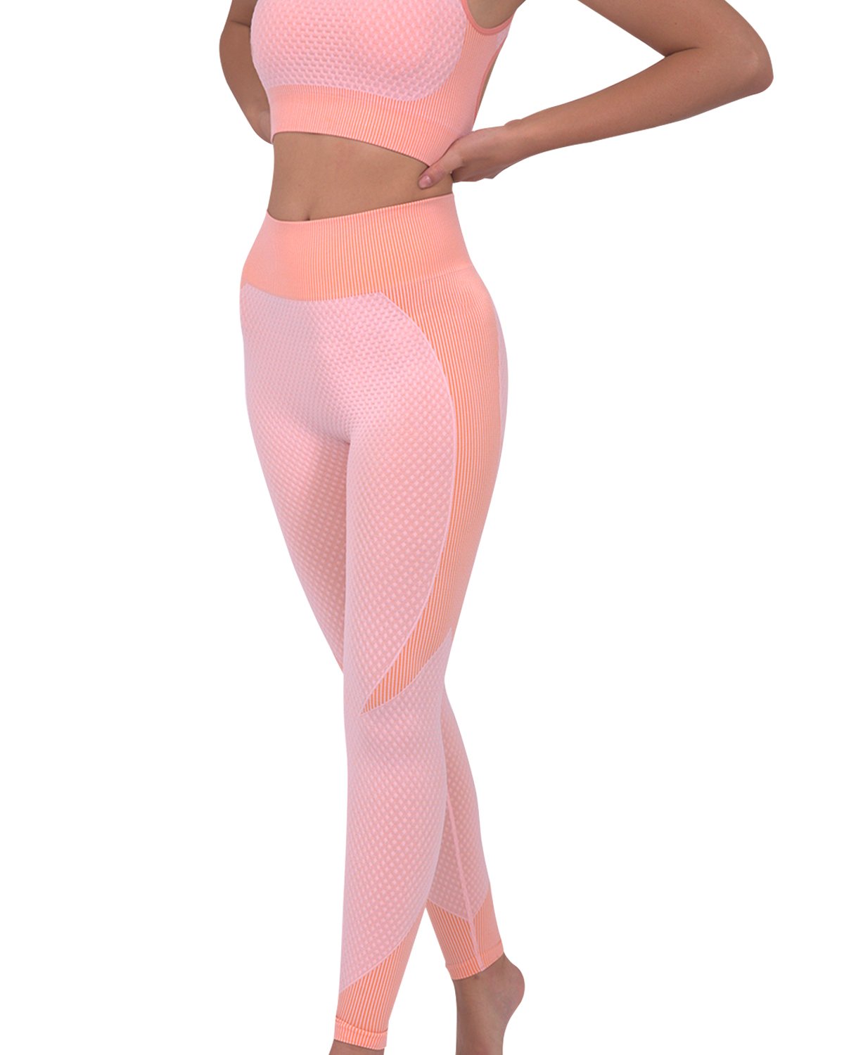 Savoy - Trois Seamless Legging - Pink - 1 COLOR -