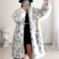 Thumbnail for Sharon Tatem - Thickened Plush Long Overcoat - Autumn and Winter - Faux Fur Coat - 1 COLOR -