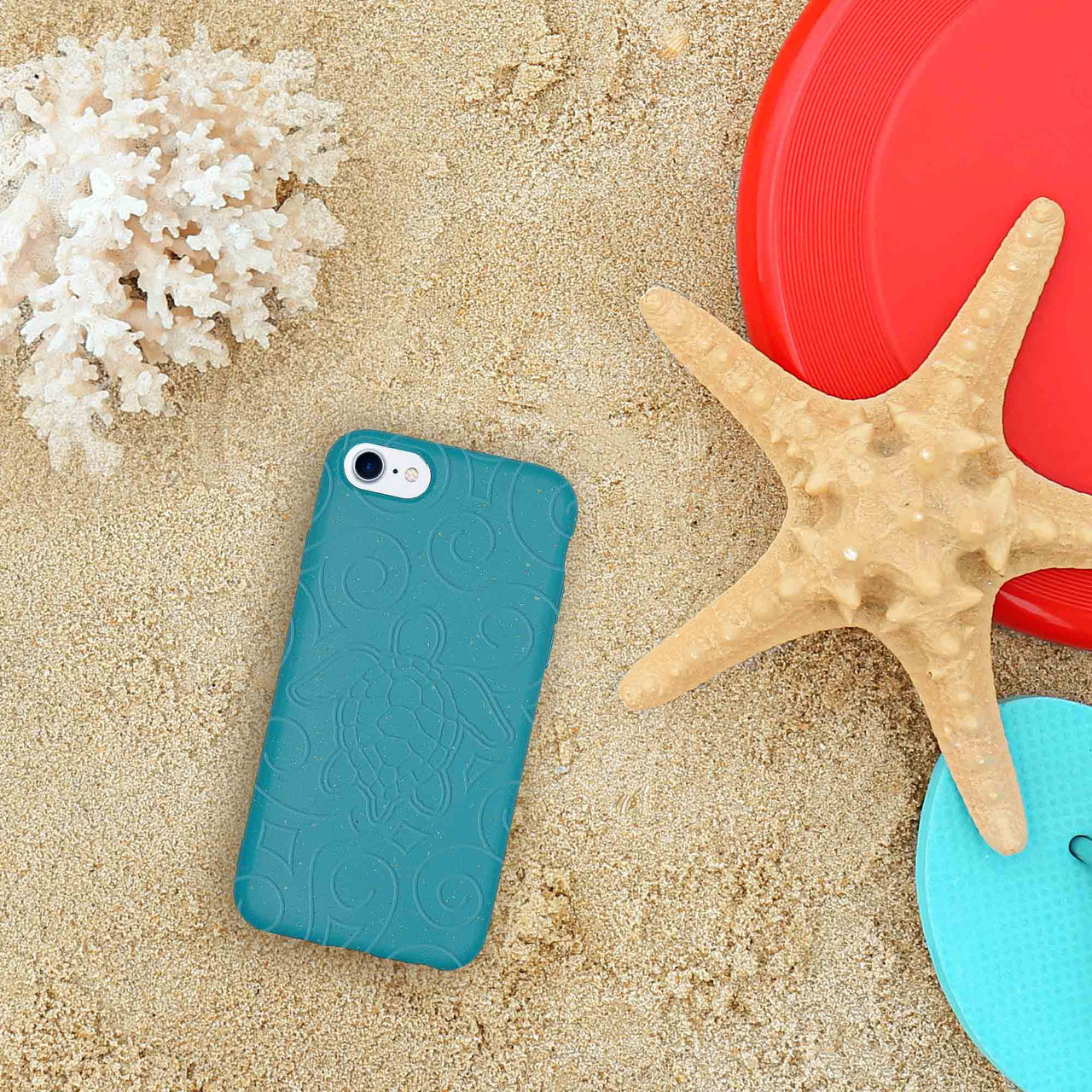 MMORE - Ocean Turtle -  Biodegradable Phone Case - Ocean Blue and Black - FITS 20 PHONES - FIND YOURS! -