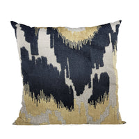 Thumbnail for Plutus Velvet Glamour Black, Gold, Cream Handmade Luxury Pillow - 10 SIZES -