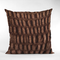 Thumbnail for Plutus Brown Plush Pelt Animal Faux Fur Luxury Throw Pillow - 10 SIZES -