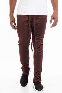 Thumbnail for Essential Basic Solid Track Pants - 1 COLOR -