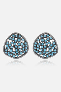 Thumbnail for Turquoise Stud Earrings - T - 8 STYLES -