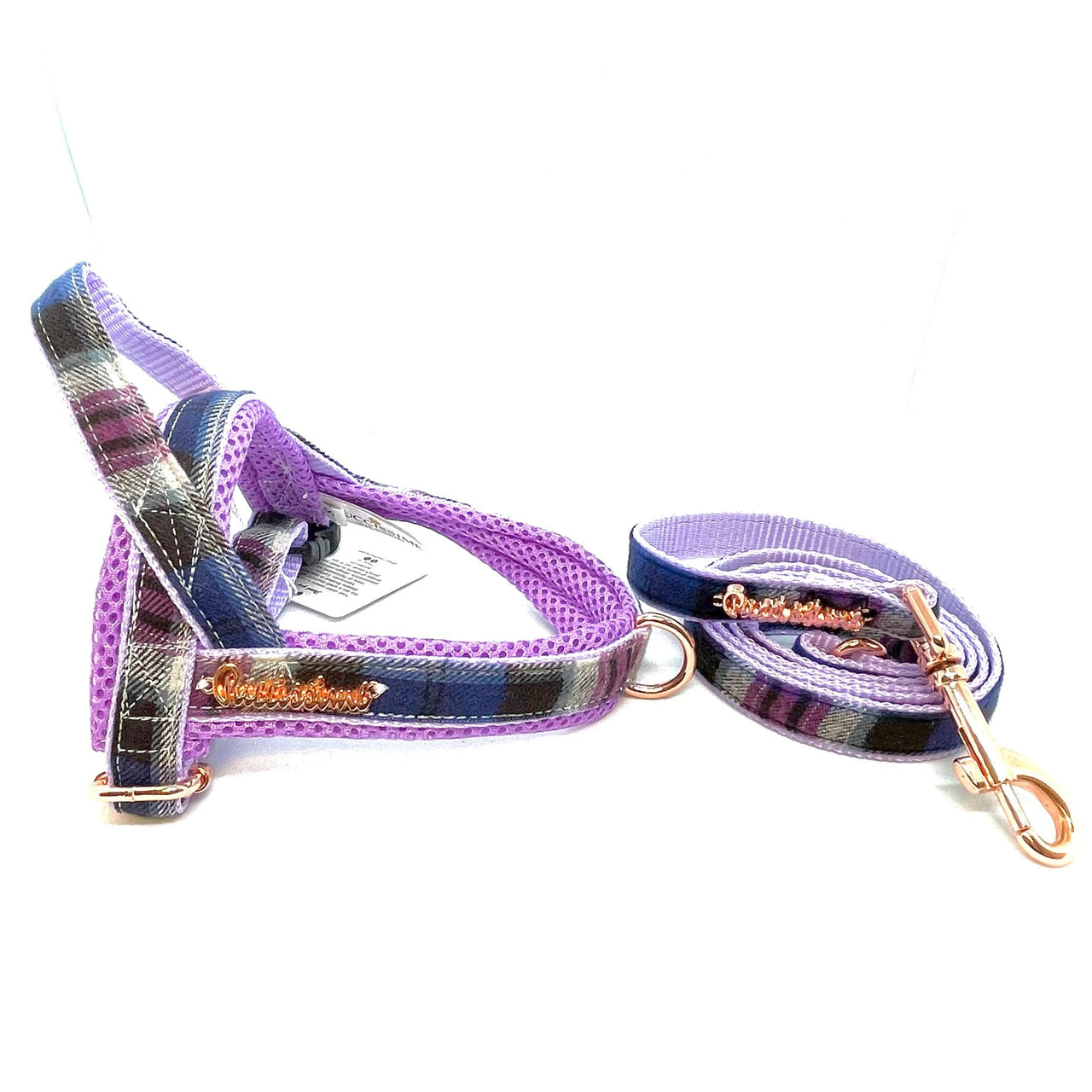 Puccissime - Heather Tartan Leash -