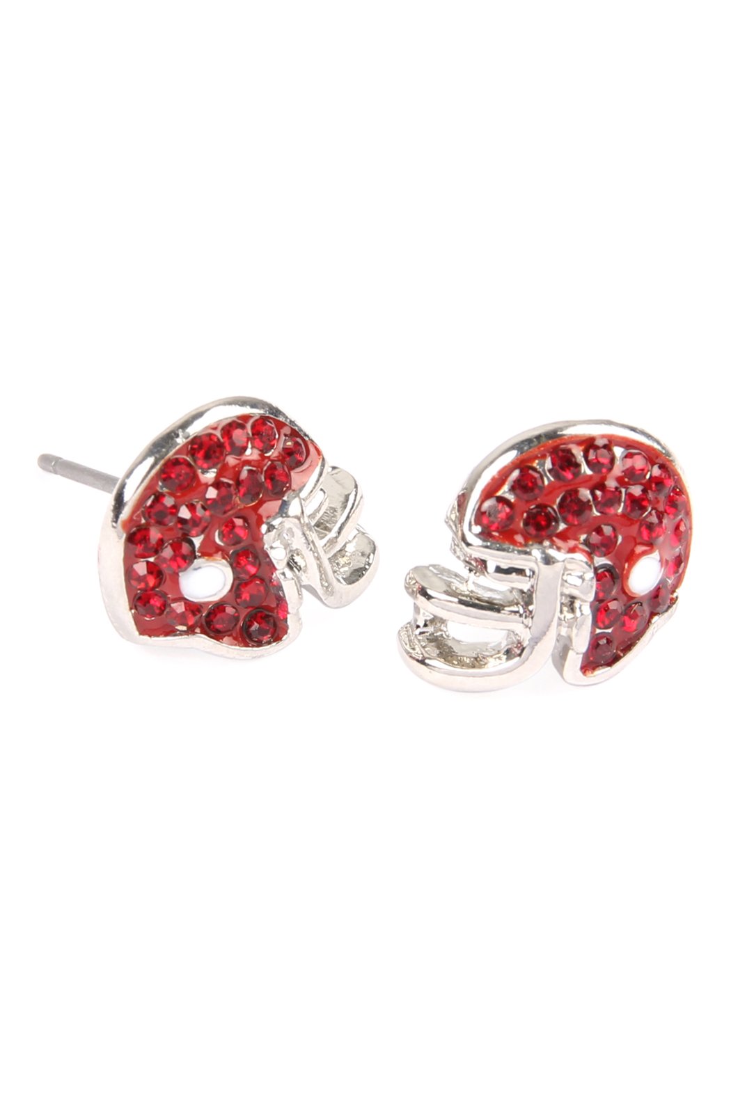 Football Helmet Epoxy Earrings - 6 COLORS -