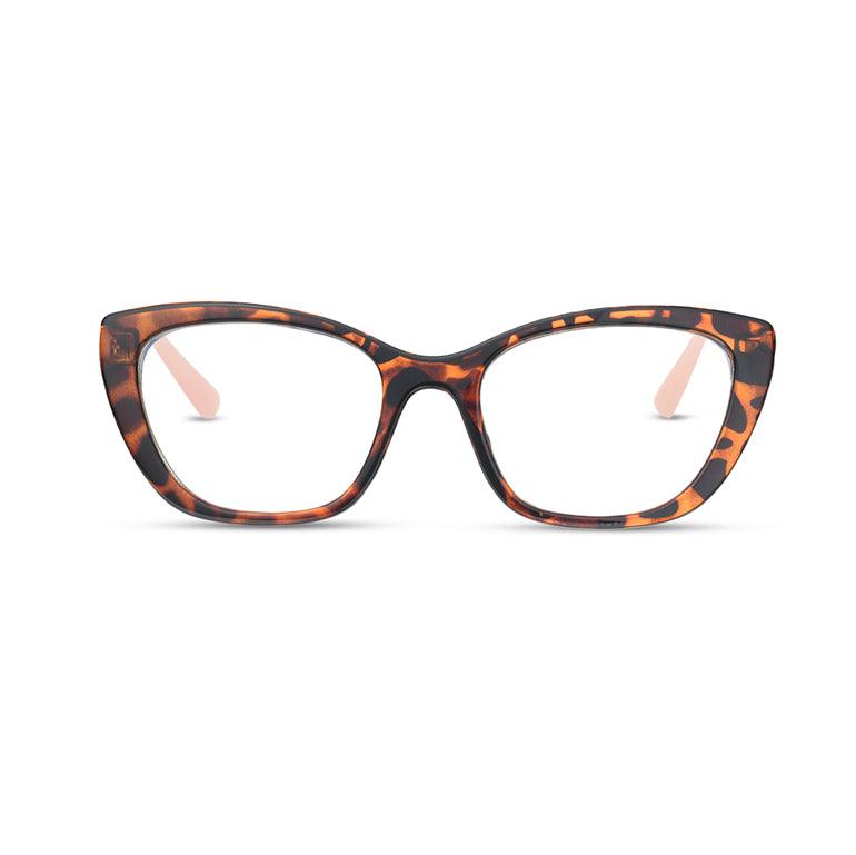 Billie | Pink Tortoise | Blue Light Blocking Glasses - 1 COLOR -