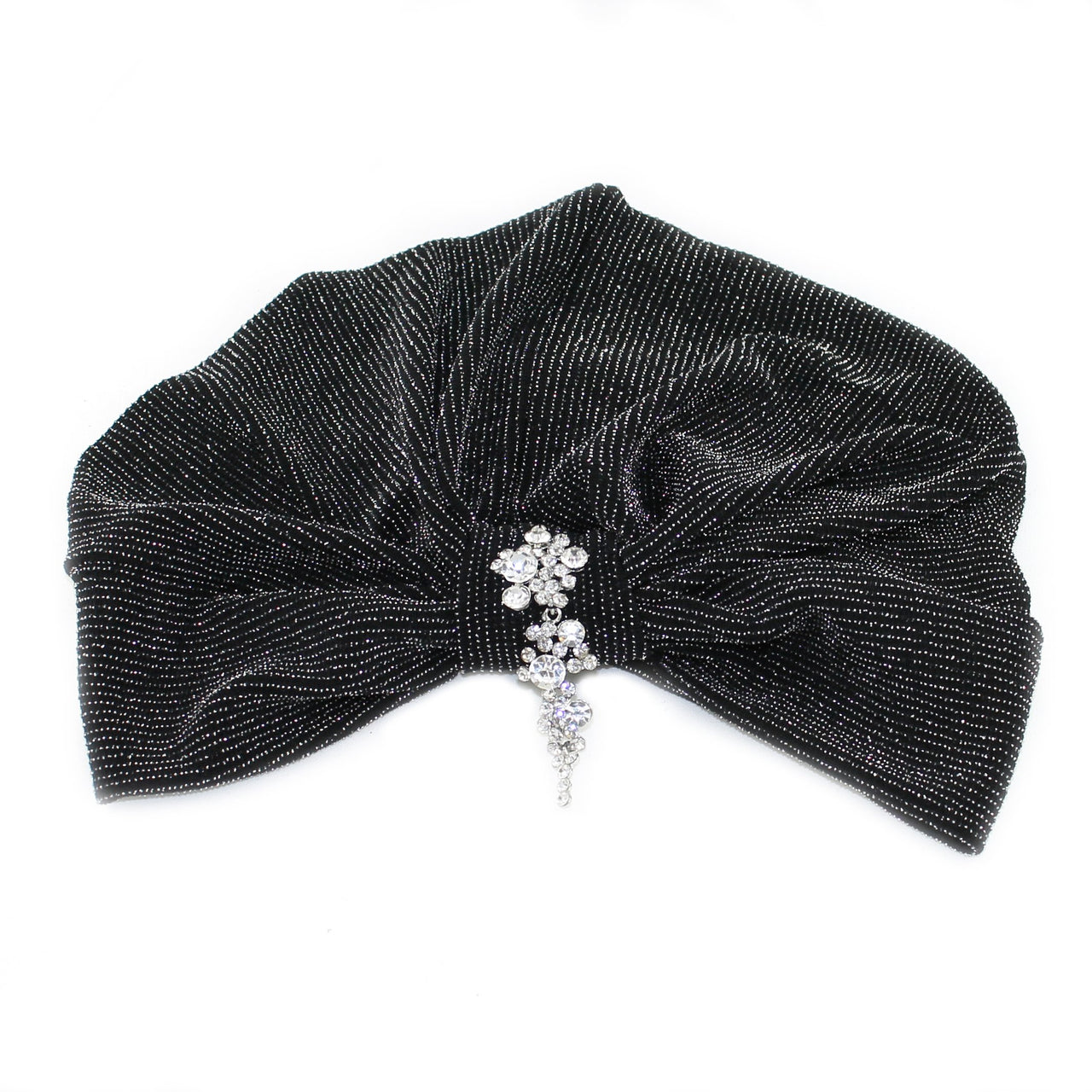 KRISTIN PERRY - Cascading Crystals Glitter Turban - 1 COLOR -