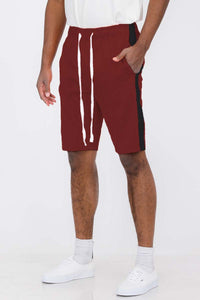 Thumbnail for Single Stripe Track Shorts - 1 COLOR -