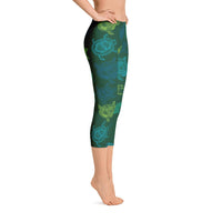 Thumbnail for FYC - Women's All Day Comfort Turtle Capri Leggings - 1 COLOR -