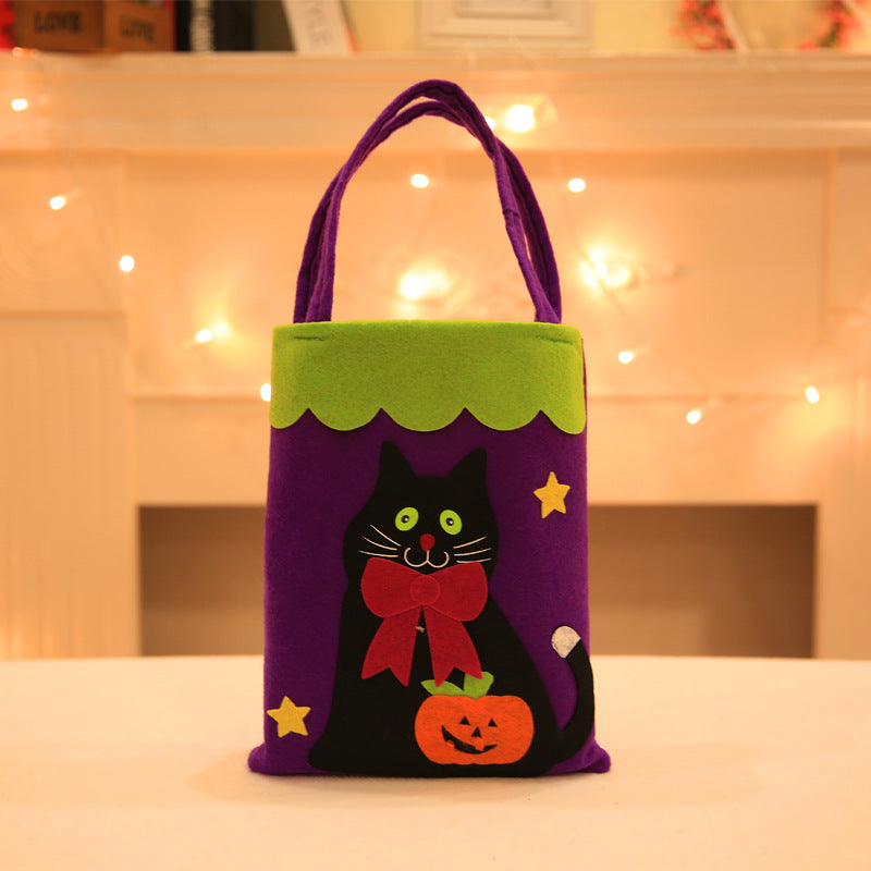 Assorted 2-Piece Halloween Element Handbags - T - 7 TYPES -