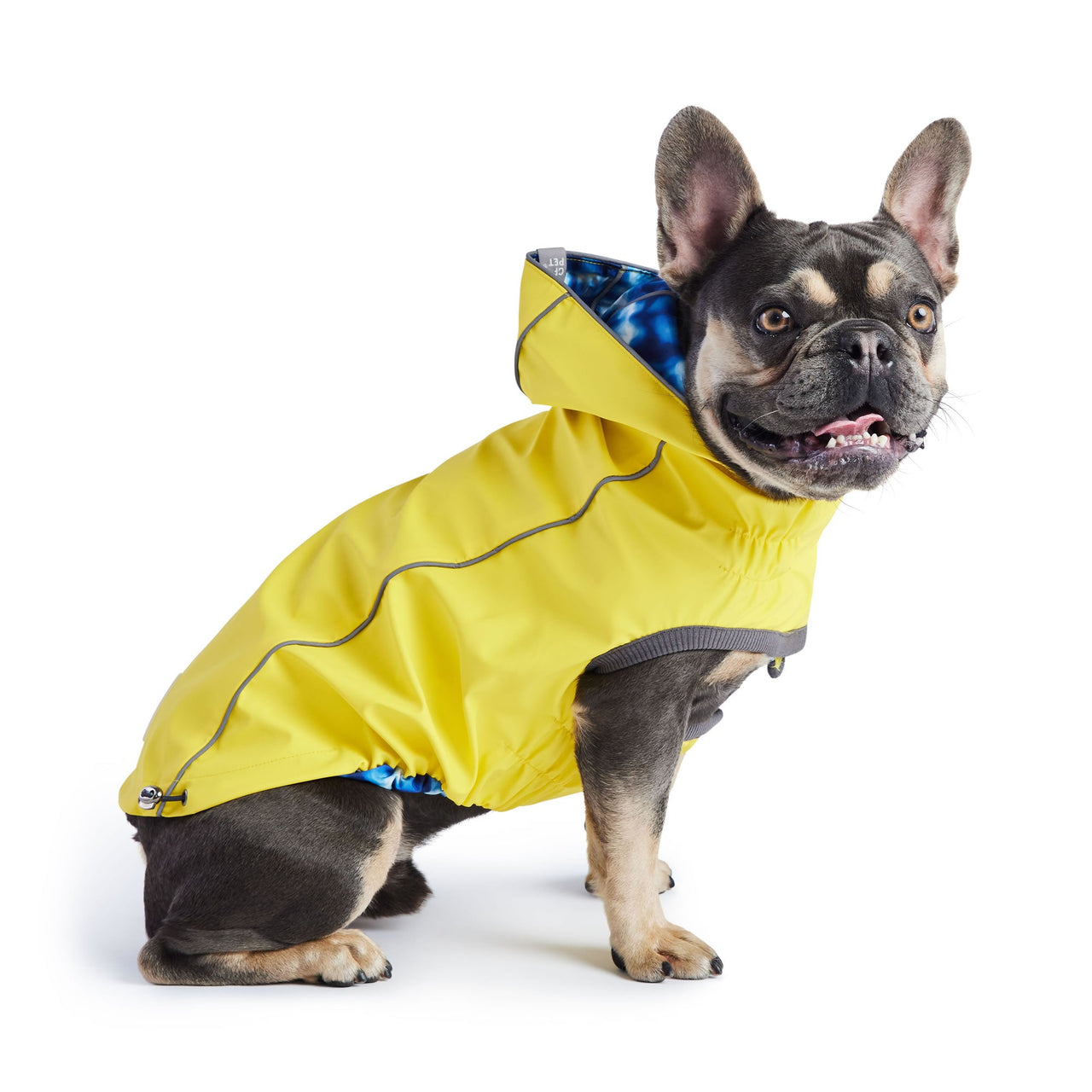 Reversible Elasto-Fit Raincoat - Yellow/Blue - 9 SIZES -