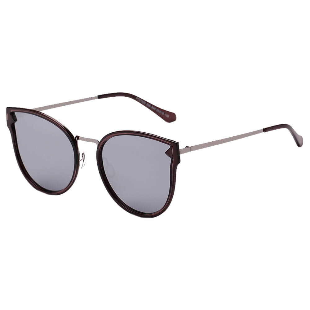 Nice | Women Round Cat Eye Polarized Sunglasses - 2 COLORS -