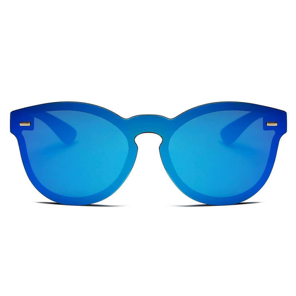 Durant | S1018 - Unisex Mirror Round Sunglasses - 5 COLORS -