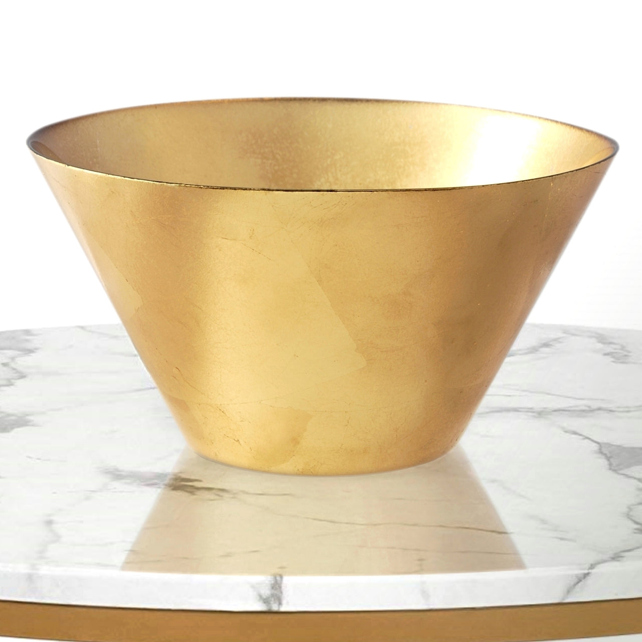 GILT - 11" Gold Serving Bowl -