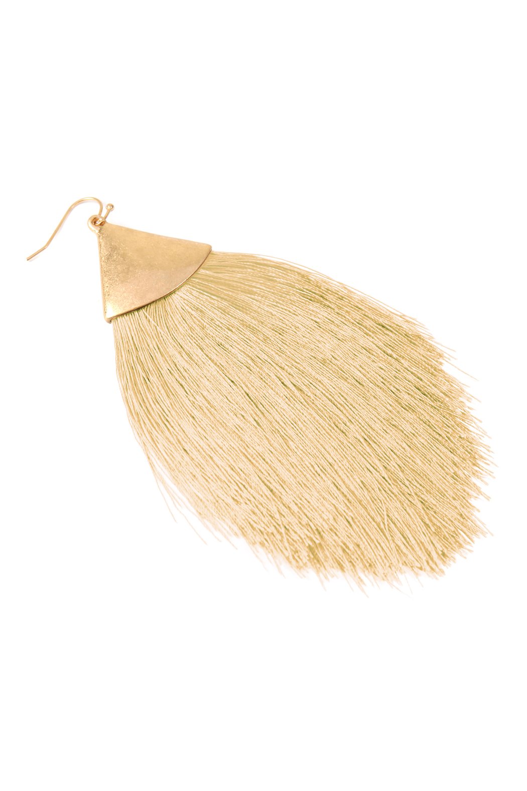 Oversized Tassel Drop Earrings - 18 COLORS -