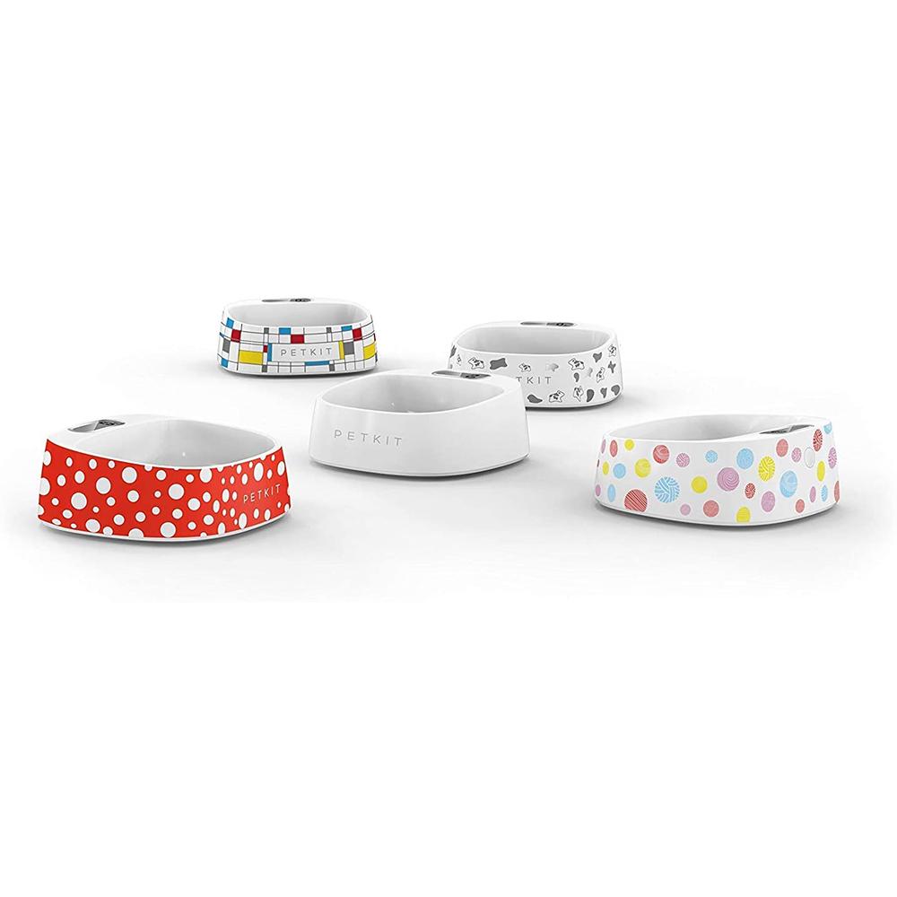 Instachew - PETKIT Fresh Bowl, Built-In Scale - [11-20 DAY DELIVERY] - 4 PATTERNS & WHITE -