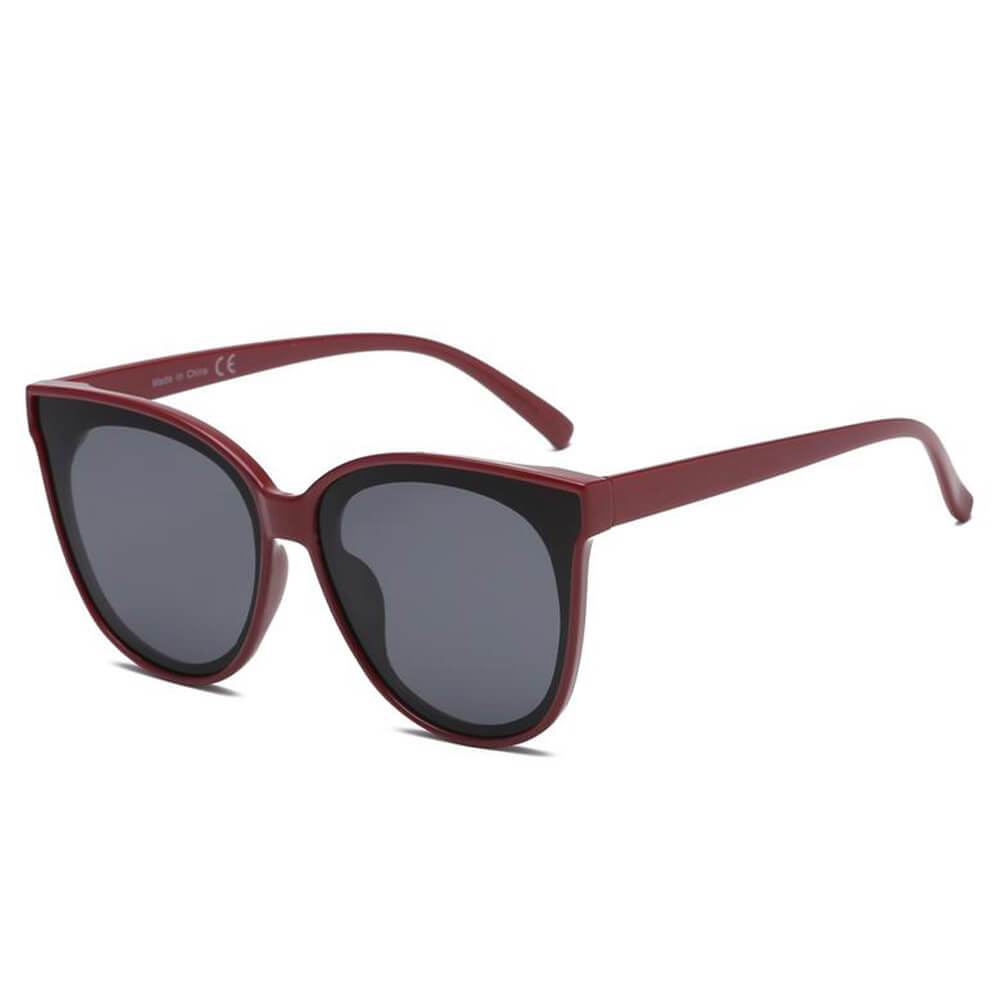 Garland | S1075 - Women Round Cat Eye Sunglasses - 4 COLORS -