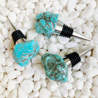 Thumbnail for Ellison & Young - Beauty of Nature Stone Wine Stopper - 5 STONE TYPES -