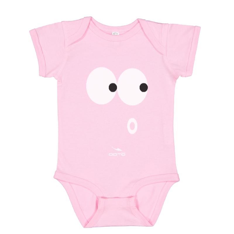 OOTO - EYE SEE - OH OH! - Infant Unisex Premium Soft Cotton Bodysuit - 6 / 24 MOS - 4 COLORS -