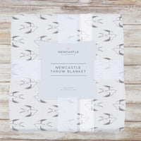 Thumbnail for Newcastle - Sparrows Bamboo Muslin Throw Blanket -