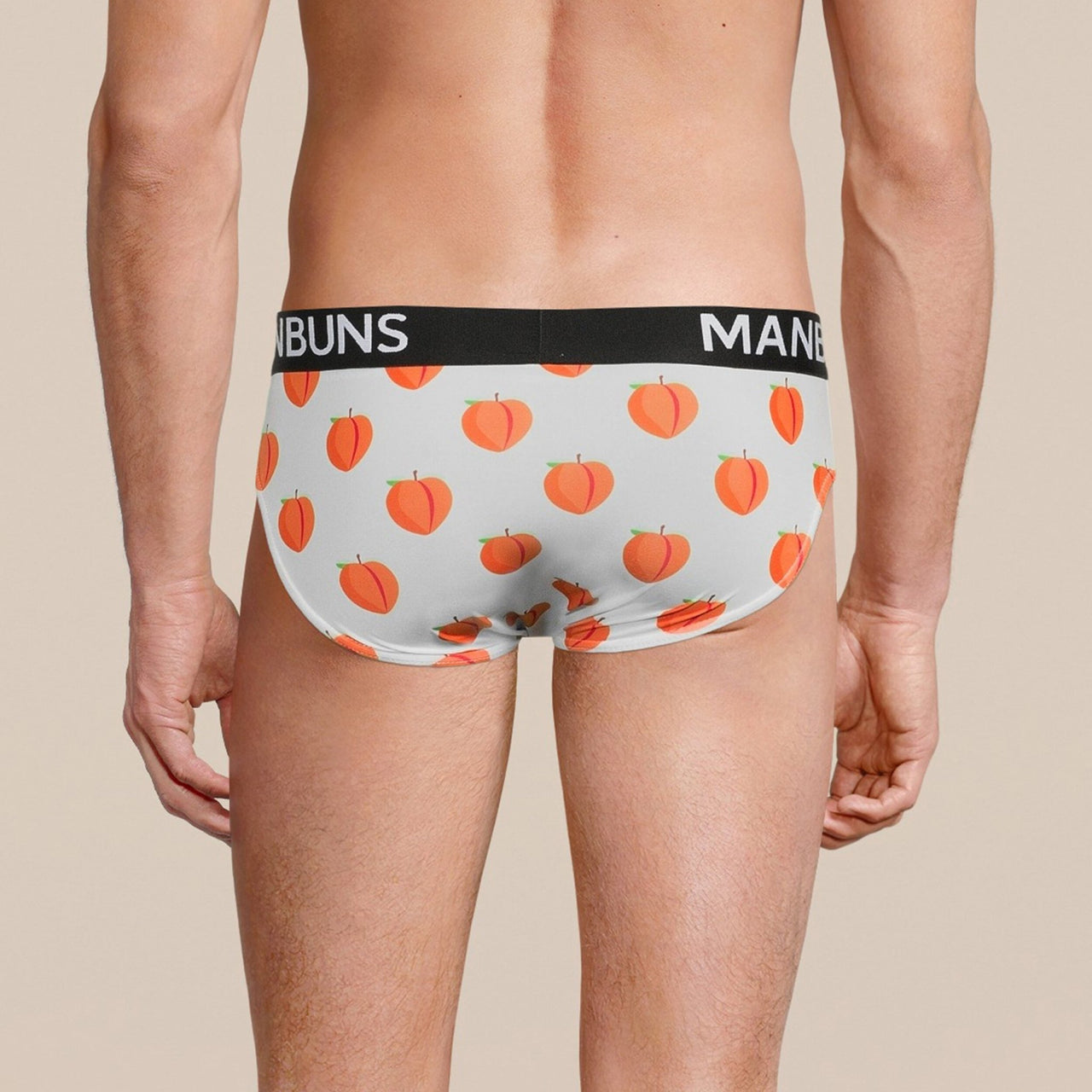 Men's Peach Brief Underwear -