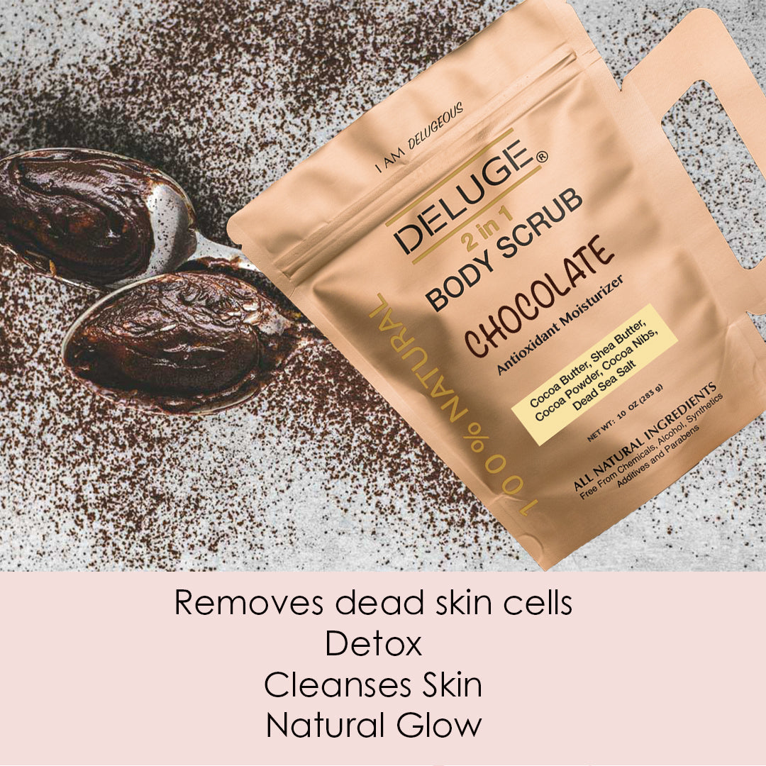 DELUGE - Body Scrub-Chocolate -