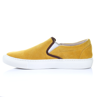 Thumbnail for Suede Slip on Sneaker (Mustard)