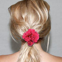 Thumbnail for SAND BY SAYA N.Y. - Flower Hair Tie - 3 COLORS -