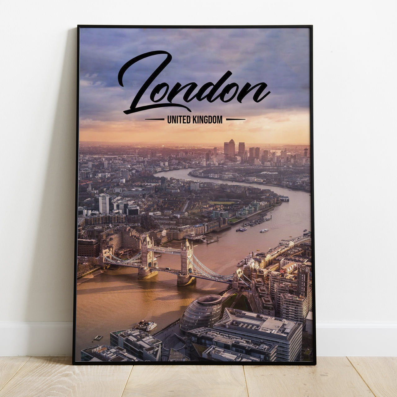 London - USA Printed - 4 SIZES -