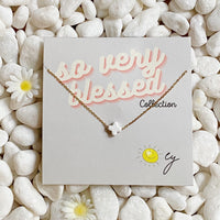 Thumbnail for So Very Blessed Cross Necklace - 4 COLORS -