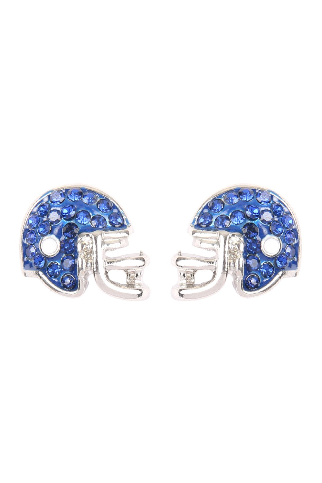 Football Helmet Epoxy Earrings - 6 COLORS -