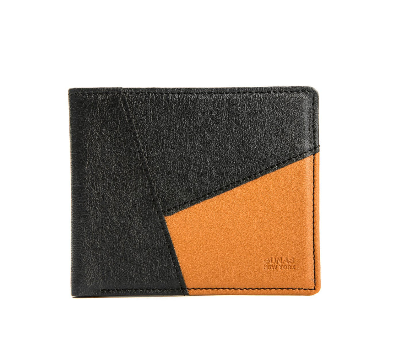 GUNAS NEW YORK - Woody - Brown Vegan Leather Wallet for Men -