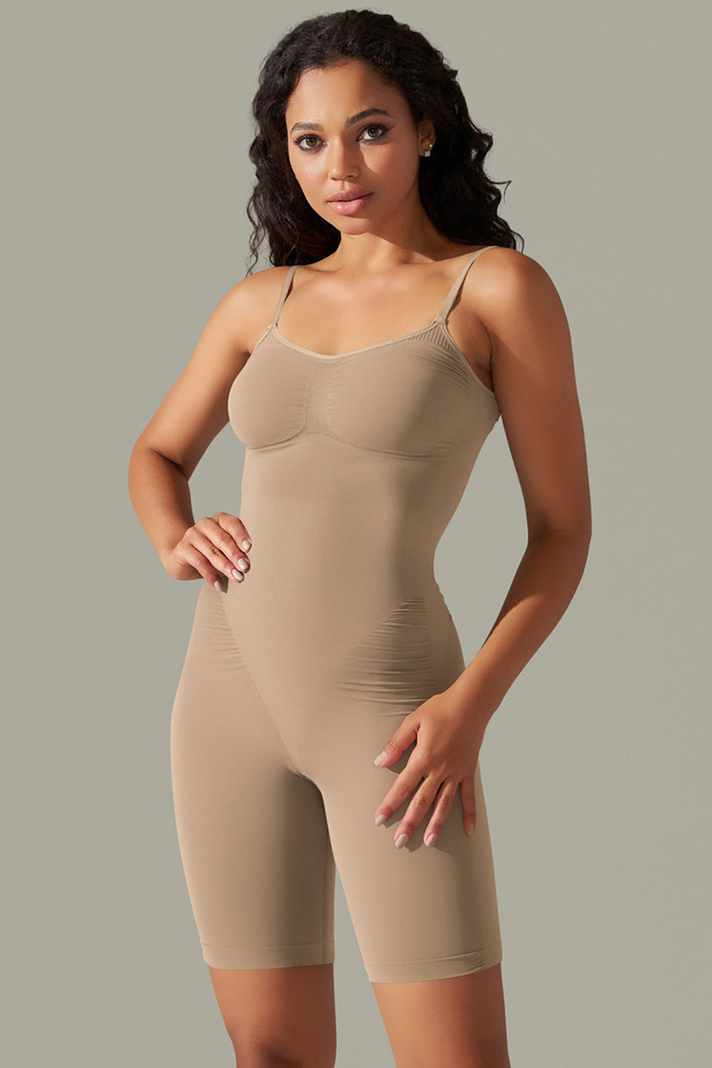 Spaghetti Strap Active Romper - T - 10 COLORS -