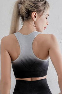 Thumbnail for Gradient Racerback Sports Bra - T - 4 COLORS -