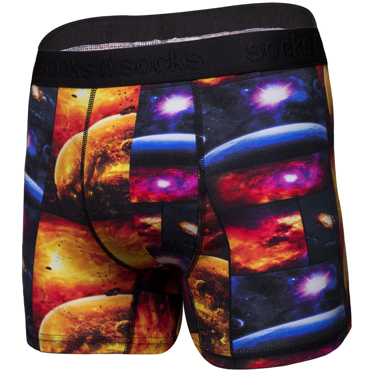 Men's Outer Space Boxer Brief - 1 COLOR -