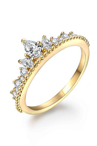 Thumbnail for Crown Shape Moissanite Ring