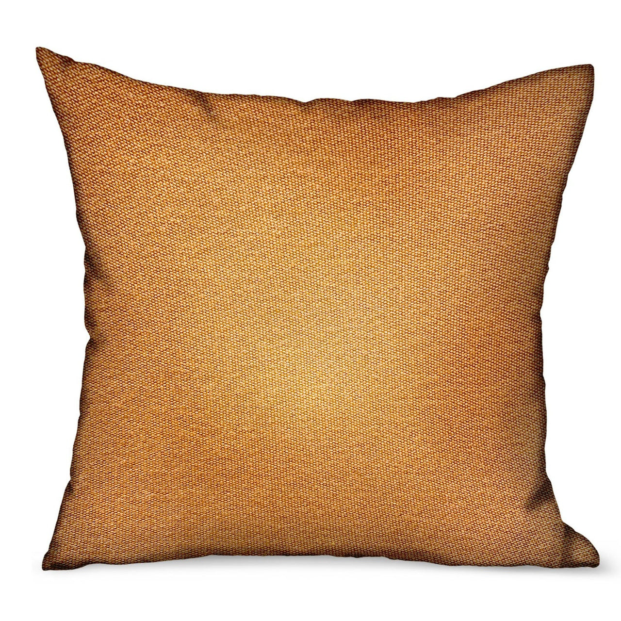 Burnt Sienna Brown Solid Luxury Outdoor/Indoor Throw Pillow - 6 SIZES -