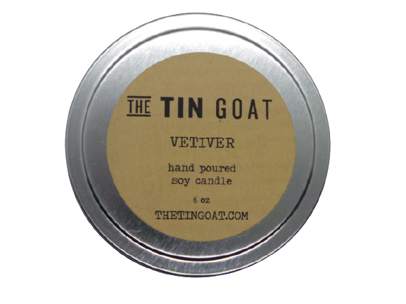 Vetiver Soy Candle -