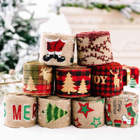 Thumbnail for Christmas Polyester Ribbon - [5-10 DAY DELIVERY] - T - 9 PATTERNS/STYLES -