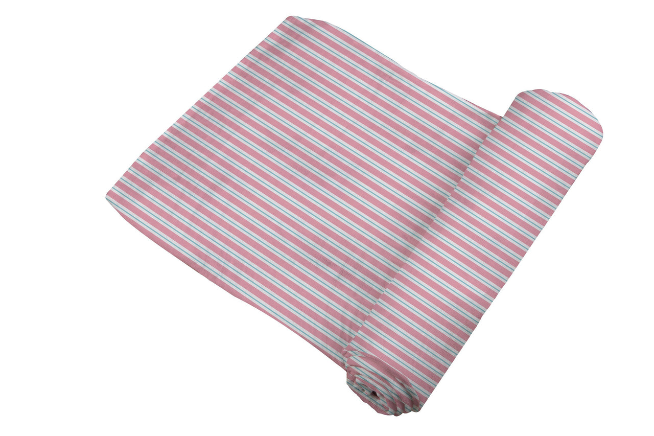 Newcastle - Candy Stripe Bamboo Muslin Swaddle -