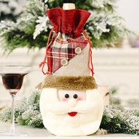 Thumbnail for Christmas Wine Bottle Covers - 11.8