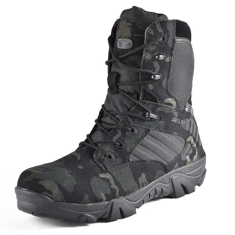 Men Desert Tactical Boots - Waterproof Boot - Lace Up - [27 DAY DELIVERY] -  HI OR LOW - 4 COLORS -